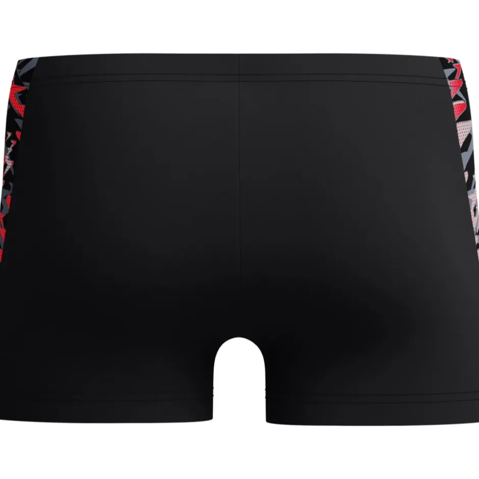 Zwembroeken & Bikini'S < Speedo Hyperboom Splice Aquashorts Heren - anthracite/high risk red
