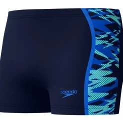 Speedo Hyperboom Splice Aquashorts Heren - peacoat/deep sapphrie