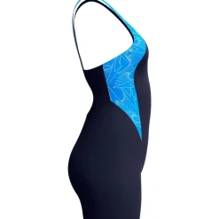 Speedo Hyperboom Splice Legsuit Badpak Dames - lagoon blue