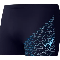Speedo Medley Logo Zwembroek Heren - navy/sugar blue