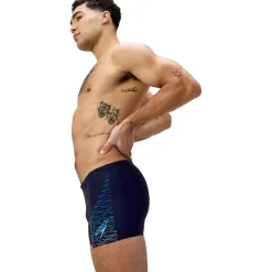 Speedo Medley Logo Zwembroek Heren - navy/sugar blue