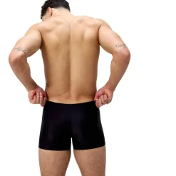 Speedo Medley Logo Zwembroek Heren - black/lead grey