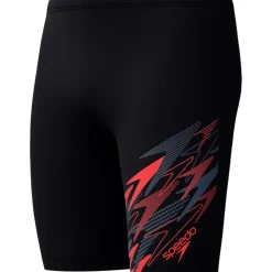 Zwembroeken & Bikini'S < Speedo Medley Logo Zwemjammer Heren - anthracite/high risk red