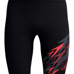 Zwembroeken & Bikini'S < Speedo Medley Logo Zwemjammer Heren - anthracite/high risk red