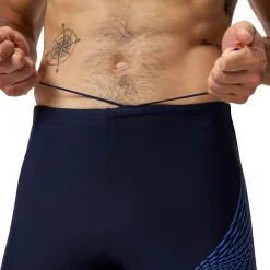 Speedo Medley Logo Zwemjammer Heren - navy/cobalt pop