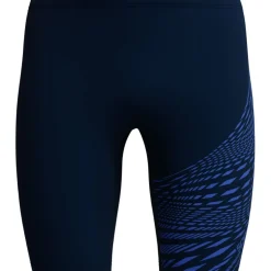 Speedo Medley Logo Zwemjammer Heren - navy/cobalt pop