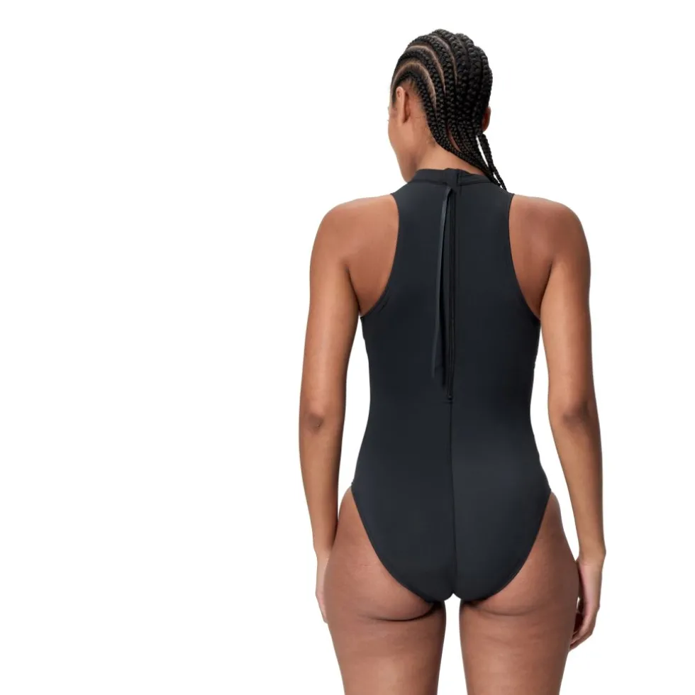 Speedo Printed Hydrasuit Badpak Dames - anthracite