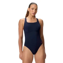 Speedo Solid Flex Band Badpak Dames - peacoat/margarita pink