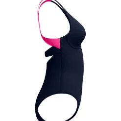 Speedo Solid Flex Band Badpak Dames - peacoat/margarita pink
