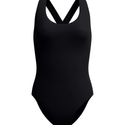 Speedo Solid Scoop Neck Badpak Dames - anthracite