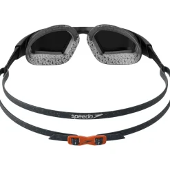 Speedo Aquapulse Pro Mirror Zwembril - oxid grey/black/orange gold