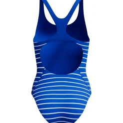 Zwembroeken & Bikini'S < Speedo Endurance+ Printed Medalist Badpak Dames - deep sapphire/white