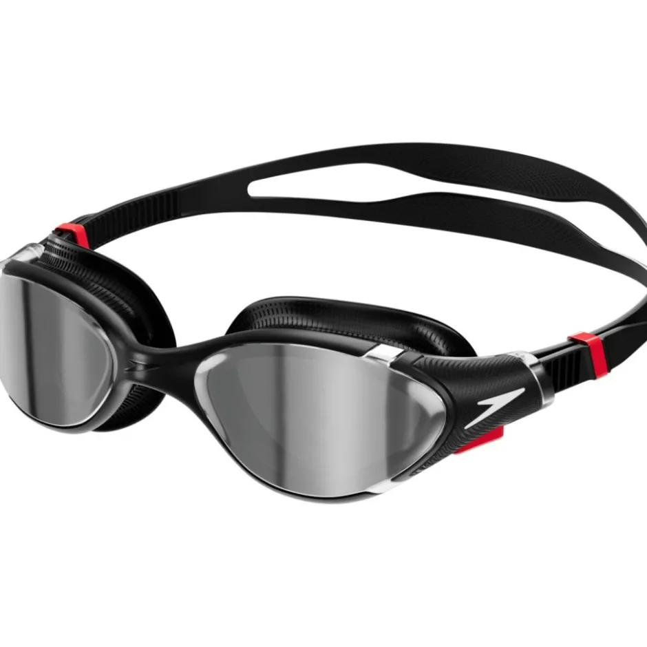 Zwembrillen|Zwembrillen < Speedo Futura Biofuse Flexiseal Mirror Zwembril - zwart/chrome