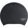 Speedo Long Hair Badmuts - zwart