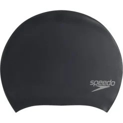 Speedo Long Hair Badmuts - zwart