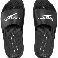 Speedo Slide Badslippers Heren - zwart