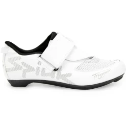 Spiuk Trigger Carbon Triatlon-Schoenen Heren - wit matt