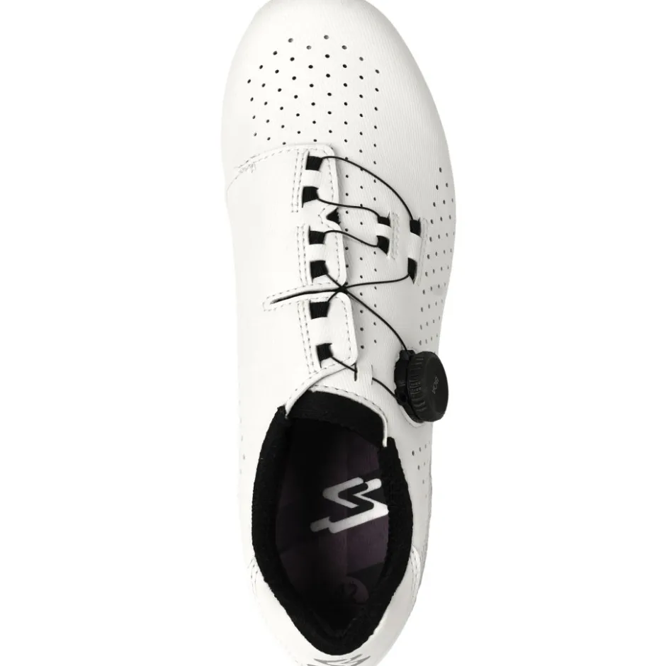 Klikschoenen|Wielrenschoenen < Spiuk Bruma Carbon Racefietsschoenen Heren - white matt