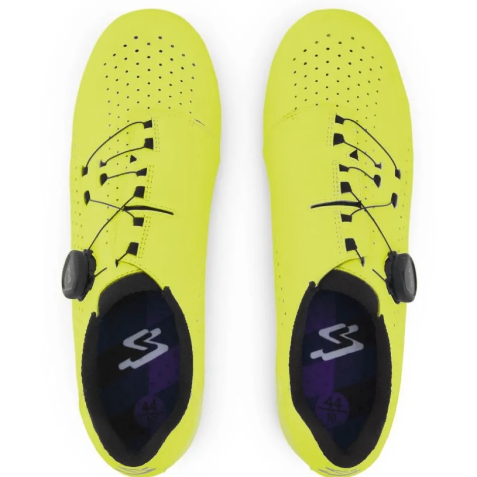 Wielrenschoenen|Wielrenschoenen < Spiuk Bruma Racefietsschoenen Heren - lime matt