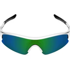 Brillen Kinderen < Spiuk Frisbee Bril Kinder - White/Black - Mirror Green