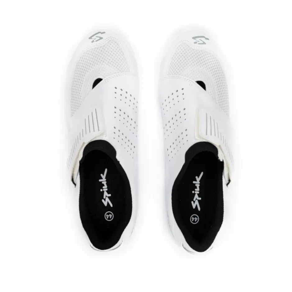 Klikschoenen|Schoenen < Spiuk Trigger Triatlon-schoenen - white matt