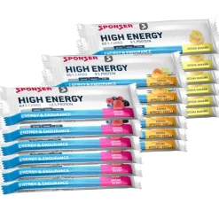 SPONSER High Energy Bar - Graanreep met Koolhydraten - 6x45g