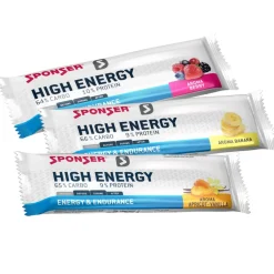 SPONSER High Energy Bar - Graanreep met Koolhydraten - 30x45g
