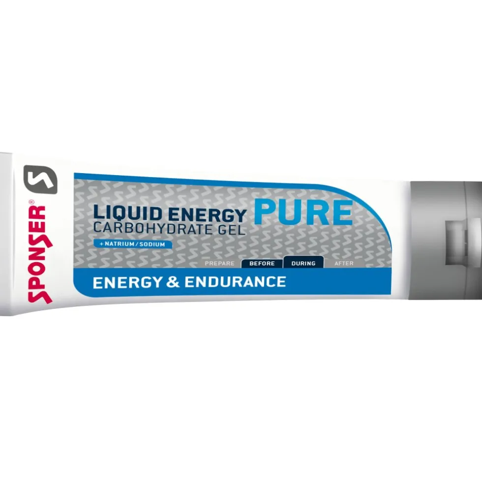 SPONSER Liquid Energy Pure - Koolhydraat Gel - Tube - 70g