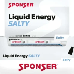 SPONSER Liquid Energy Salty - Koolhydraatgel - 40x35g