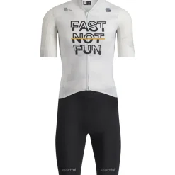 Sportful Fast Not Fun G-Suit Body Heren - 101 wit/zwart