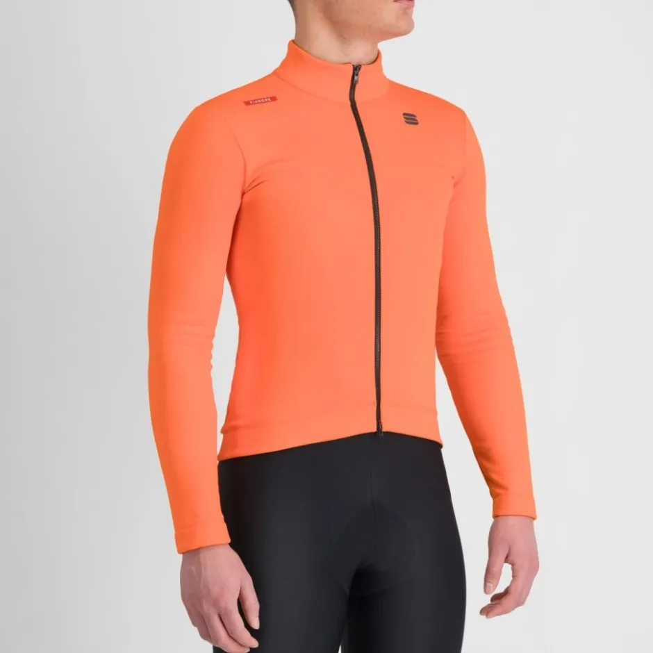 Winterjassen < Sportful Fiandre 2 Fietsjas Heren - 480 Bright Orange