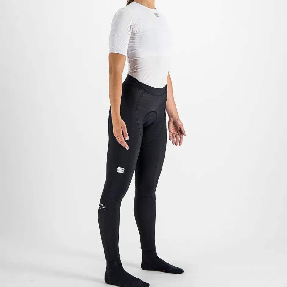 Winterbroeken < Sportful Neo Thermo-Fietsbroek Dames - 002 Zwart