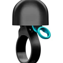 Spurcycle Compact Fietsbel - 22.2mm - zwart/teal