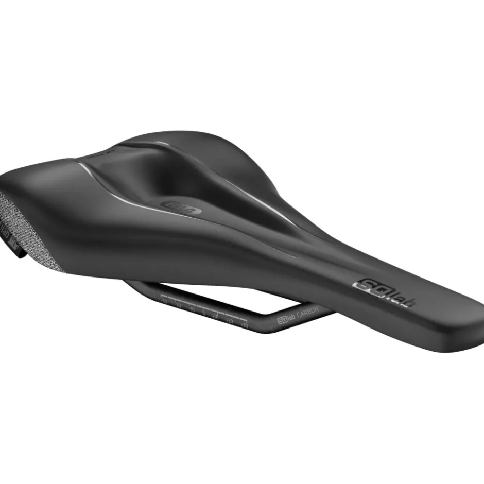 Zadels < SQlab 614 Ergowave active 2.1 Carbon Gravelbike-Zadel - Zwart