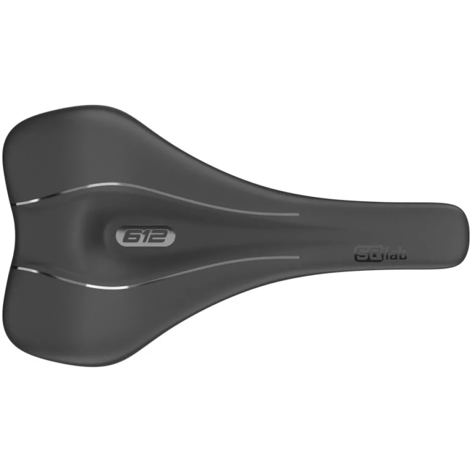 Zadels < SQlab 612 Ergowave 2.1 S-Tube Zadel - zwart