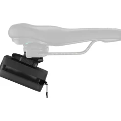 SQlab Fidlock® Zadeltas incl. Adapter Comfort active 2.1 - 0.5 l - zwart