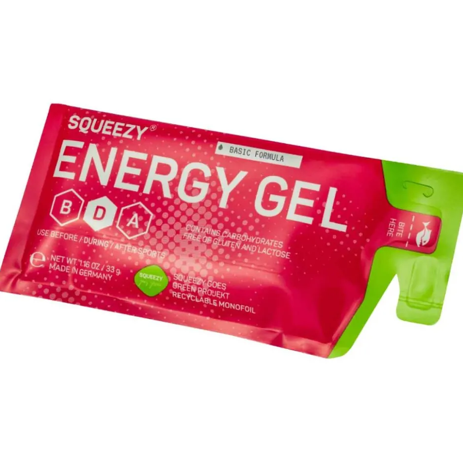 Outdoor Maaltijden < Squeezy Energy Gel - Koolhydraatgel - 33g