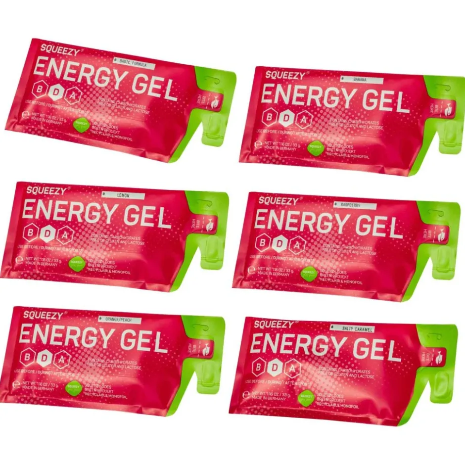 Outdoor Maaltijden < Squeezy Energy Gel - Koolhydraatgel - 33g
