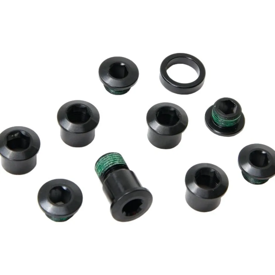 Bouten|Gereedschap En Onderhoud < SRAM Chainring Bolts Hidden Bolt for 5 Arm Cranksets - Aluminium - black