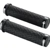 Handvatten < SRAM DH Silicone Locking Grips with Double Clamps & End Plugs - black