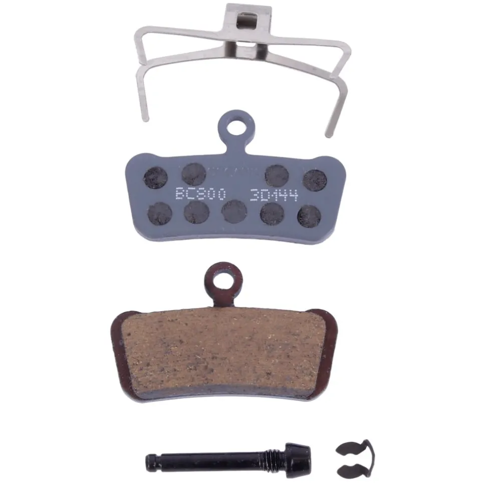 SRAM Disc Brake Pads - organic with steel carrier - Trail, Guide, G2 - powerful