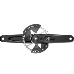 Crankstellen < SRAM Eagle 90 Crankset | T-Type | 12-voudig | DUB Wide | Direct Mount | 32 Tanden - zwart