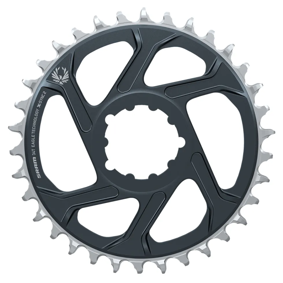 SRAM Eagle Kettingblad - Direct Mount | X-SYNC 2 | 11/12-voudig | C3 - Offset 3mm | Lunar/Polar Grey