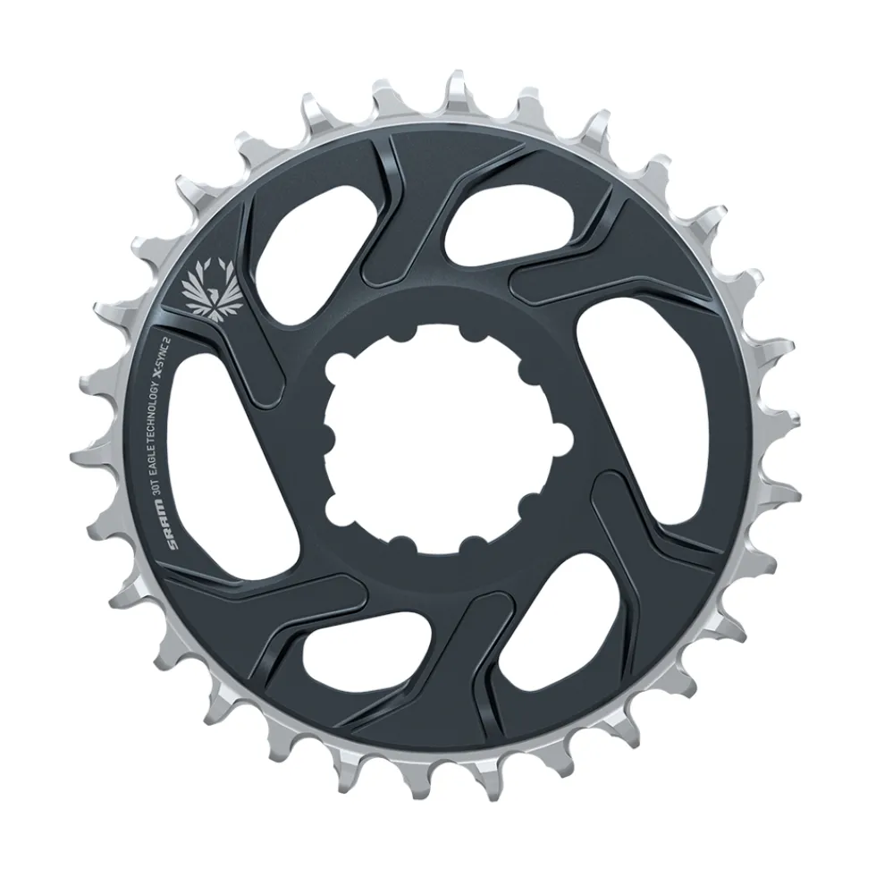 SRAM Eagle Kettingblad - Direct Mount | X-SYNC 2 | 11/12-voudig | C3 - Offset 3mm | Lunar/Polar Grey
