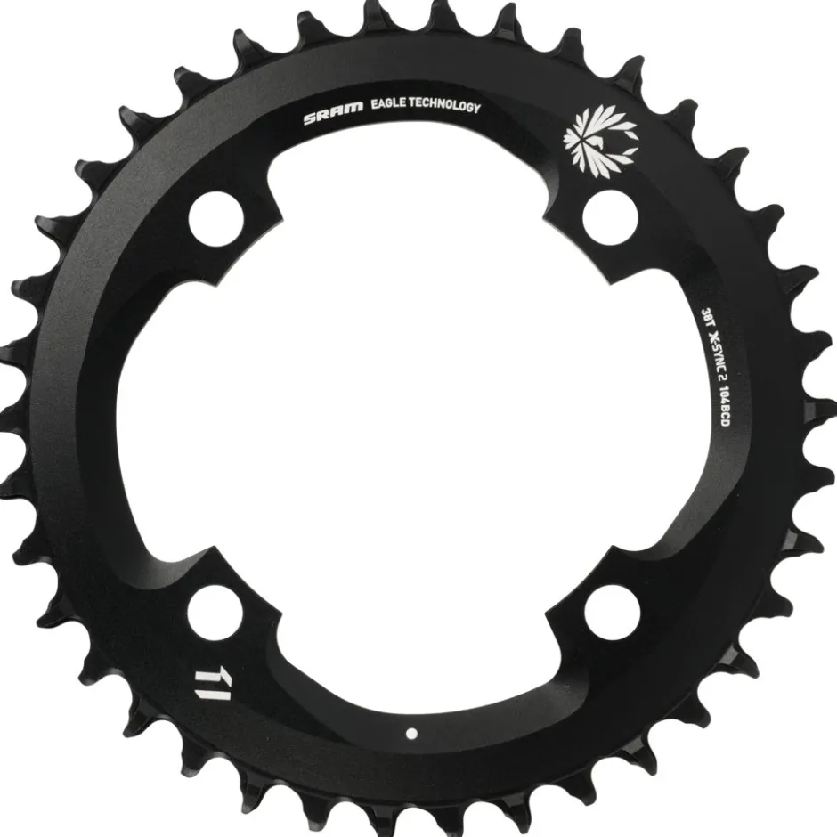 Kettingbladen < SRAM Eagle Kettingblad - 104mm | X-SYNC 2 - CR-XSNC-104-B1 | Aluminium - zwart