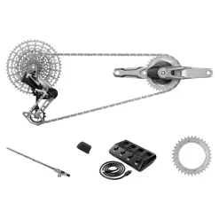 Vermogensmeters|Groepsets < SRAM 1987 Eagle Transmission AXS T-Type Schakelgroep - Limited Edition - zilver