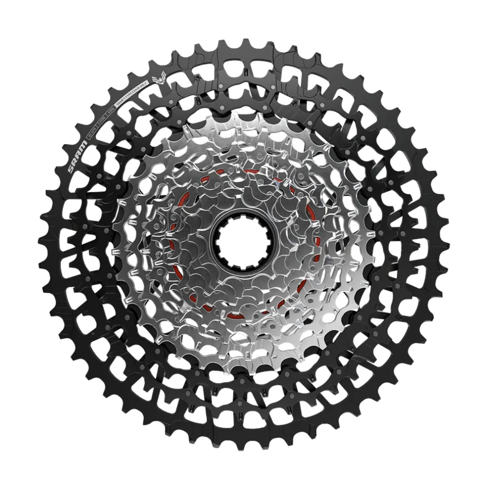 E-Bike Aandrijving|Groepsets < SRAM Eagle 90 Transmission E-MTB Schakelgroep | T-Type | 104mm BCD | A1 - zwart / zilver