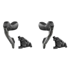 SRAM FORCE AXS HRD Remgreep/Schakelhendel + Hydraulische Schijfrem Set | Flat Mount | E1 - linksvoor / rechtsachter
