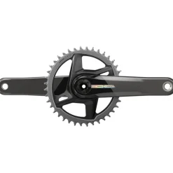 Crankstellen < SRAM Force 1 Crankset - Carbon | DUB | Wide | 1x12-speed | D2 - 40 Tanden | Unicorn Grey - Speciale Aanbieding