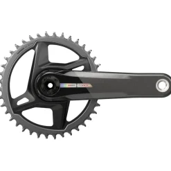 Crankstellen < SRAM Force 1 Crankset - Carbon | DUB | Wide | 1x12-speed | D2 - 40 Tanden | Unicorn Grey - Speciale Aanbieding